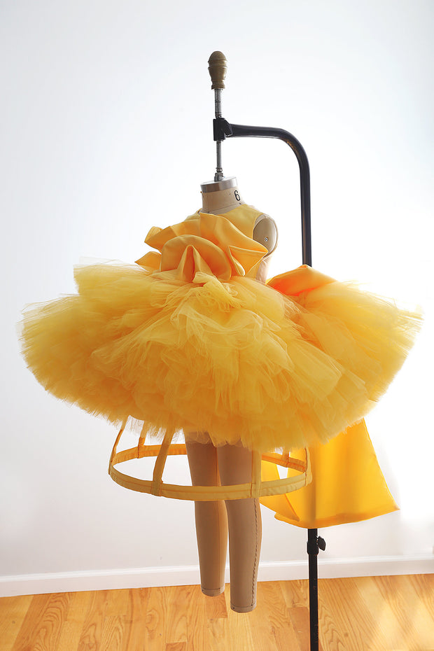 Beatrice Yellow Dress