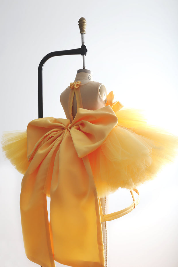 Beatrice Yellow Dress