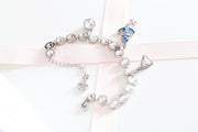 Swarovski Crystal Personalized Anchor Bracelet - Dear Liline