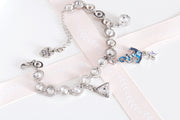 Swarovski Crystal Personalized Anchor Bracelet - Dear Liline