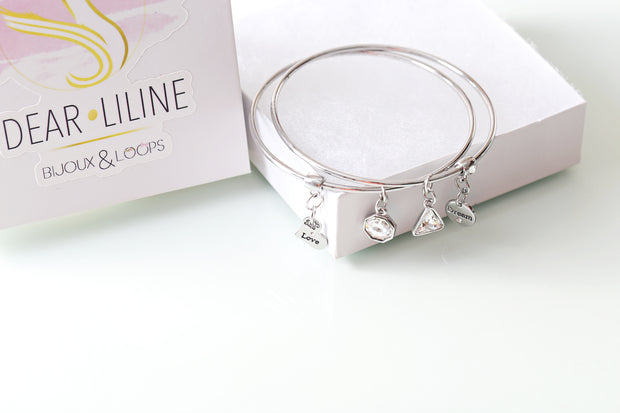 Swarovski Charm Bracelet - Dear Liline