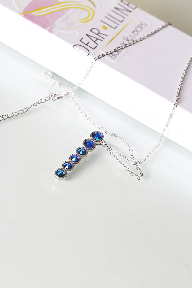 Swarovski birthstone necklace - Dear Liline