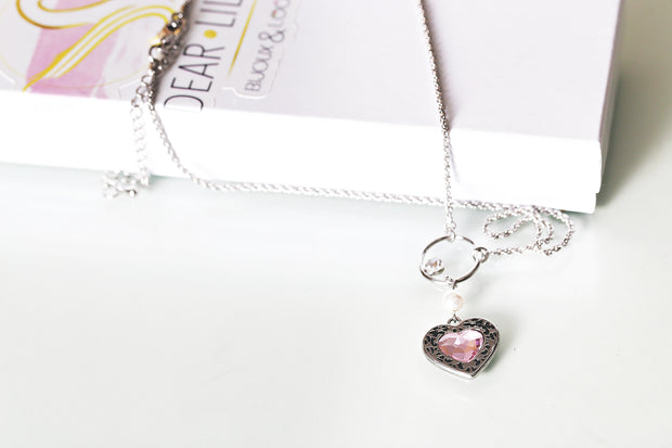 Swarovski Heart Necklace - Dear Liline