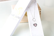 Swarovski Heart Necklace - Dear Liline