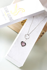 Swarovski Heart Necklace - Dear Liline