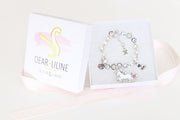 Swarovski Crystal Personalized Unicorn Bracelet - Dear Liline