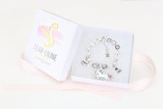 Swarovski Crystal Personalized Unicorn Bracelet - Dear Liline